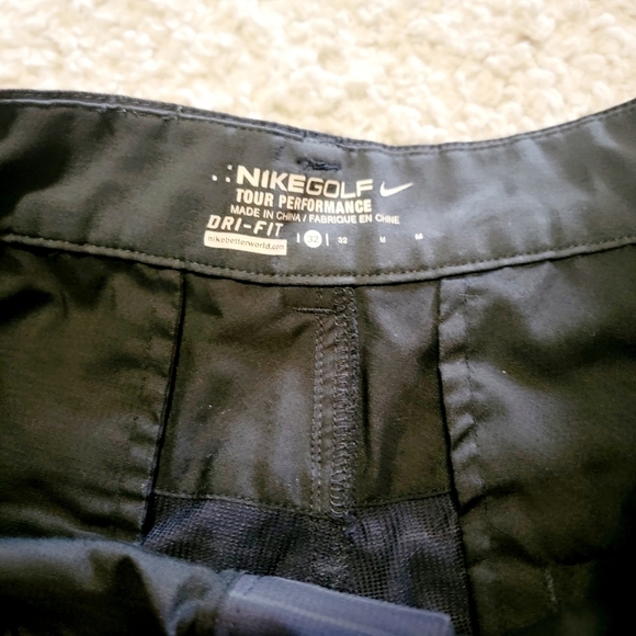 Nike Golf Tour Performance Shorts Men's 32 Medium Charcoal Gray W Ligght Gray - Picture 8 of 8